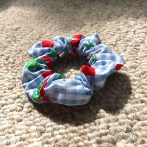 Cherry Picnic Scrunchie